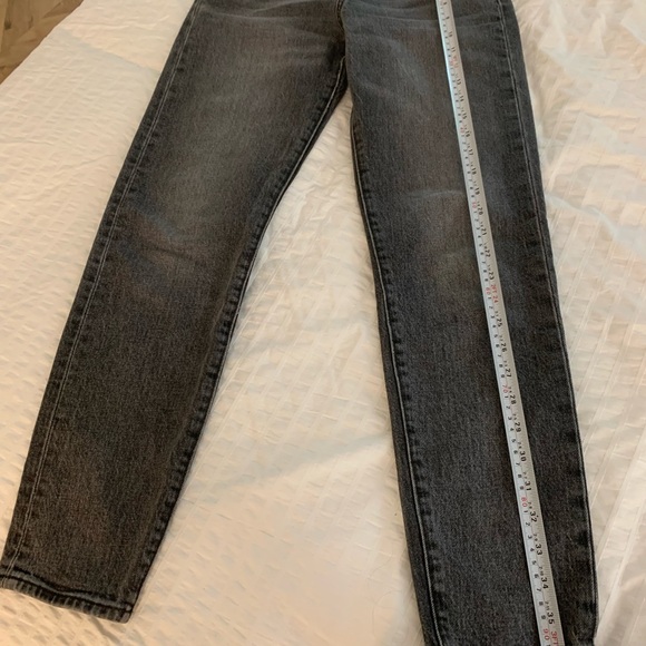 Levi’s premium wedgie grey size 25 - Picture 8 of 12